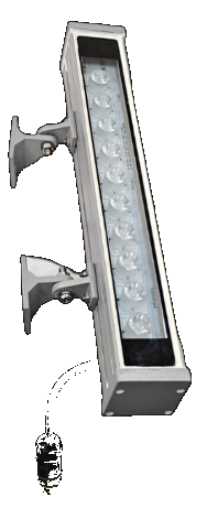 5050 Profile 330mm Wall Washer